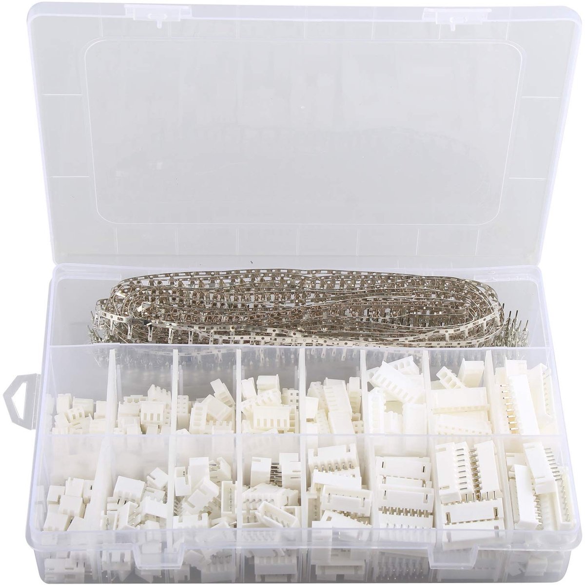 Zeynomax - JST-XHP Dupont Connector Kit - 1220-delige Connector Set - Inclusief Male en Female Connectoren - Perfect voor Elektronica Projecten - Du..