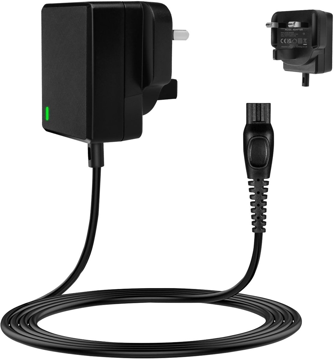 Dailygoody - 15V Chager voor Philips Scheerapparaat - Krachtige voeding - Compact formaat - Geschikt voor baardtrimmer en elektrische scheerapparaten