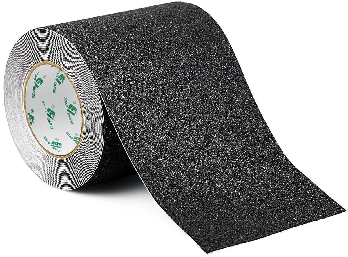Non-Slip Zelfklevende Tape 15 cm x 10 m, Antislip Trap Tape voor Binnen en Buiten, Waterdicht en Hoge Grip