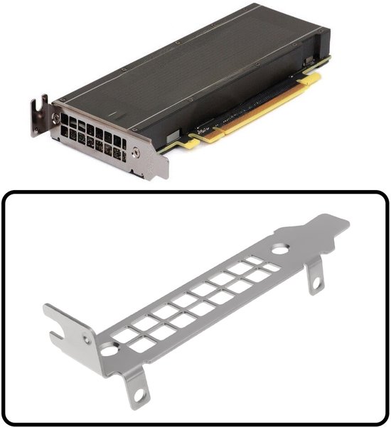 Dailygoody - GPU Steun Beugel - 8cm Slim - Sterke ondersteuning - Geschikt voor Nvidia Tesla P4 M4 T4 - Perfect voor gamers en ontwerpers - 2 stuks - ... — afbeelding 4