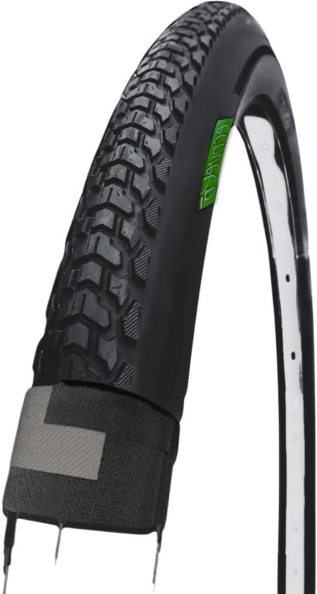 Fietsband - Buitenband - All-round - Semi-gladde loopvlak - 700 x 40C - Zwart