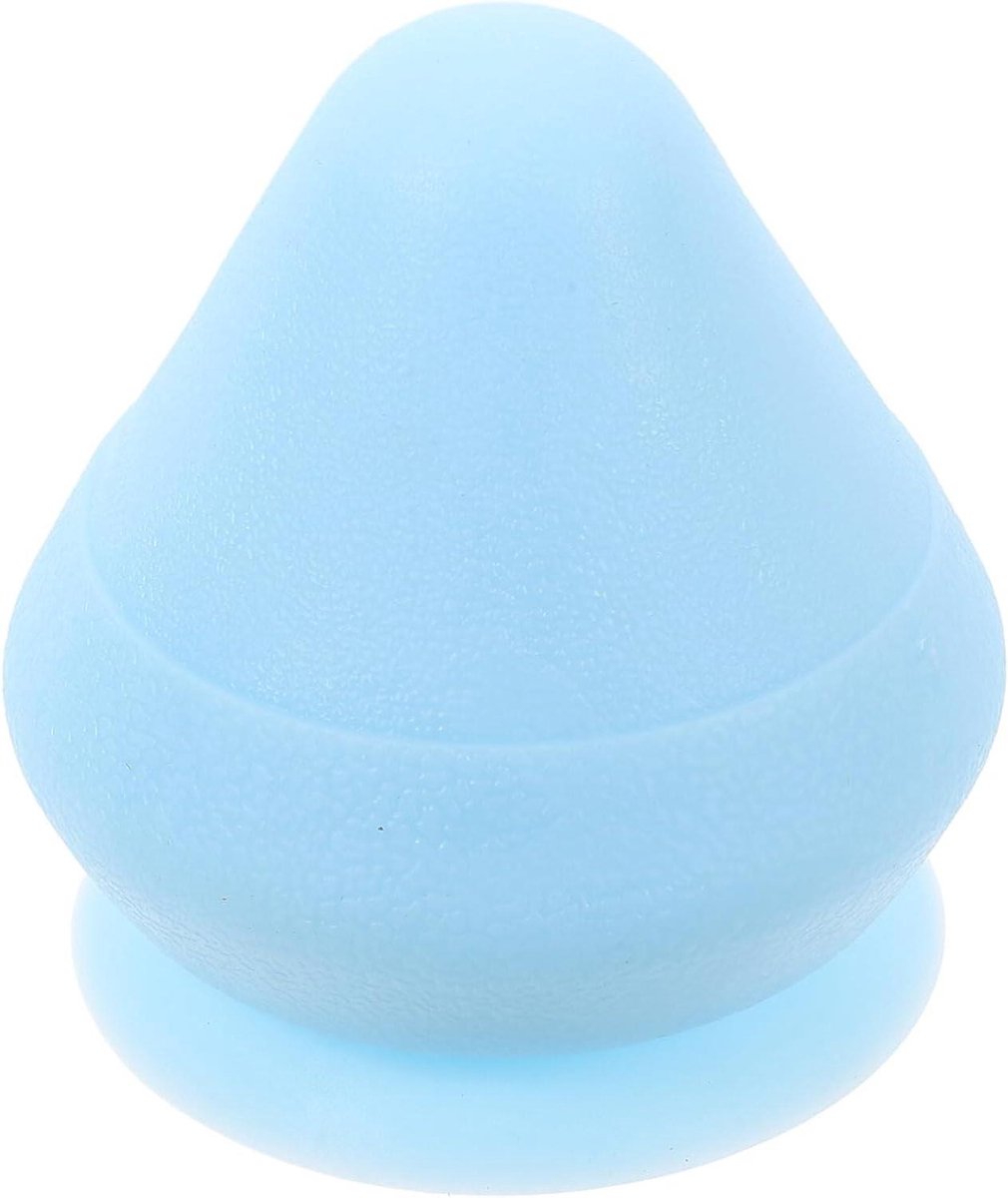 Massagebal - Triggerpoint bal - Spierontspanning - Met zuignap - 75 cm - Blauw
