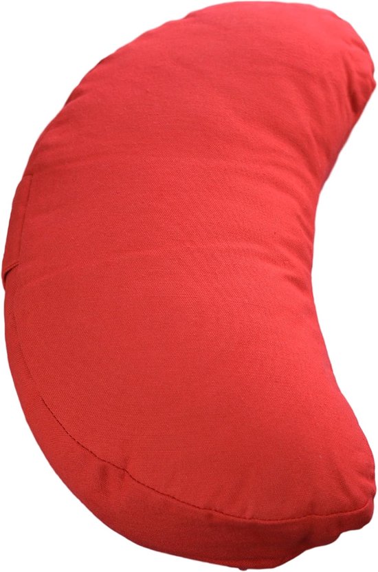 Yoga Pilates kussen - Halve maan - Meditatie houding - Houdt rug recht - 42 x 20 x 12 cm — afbeelding 3
