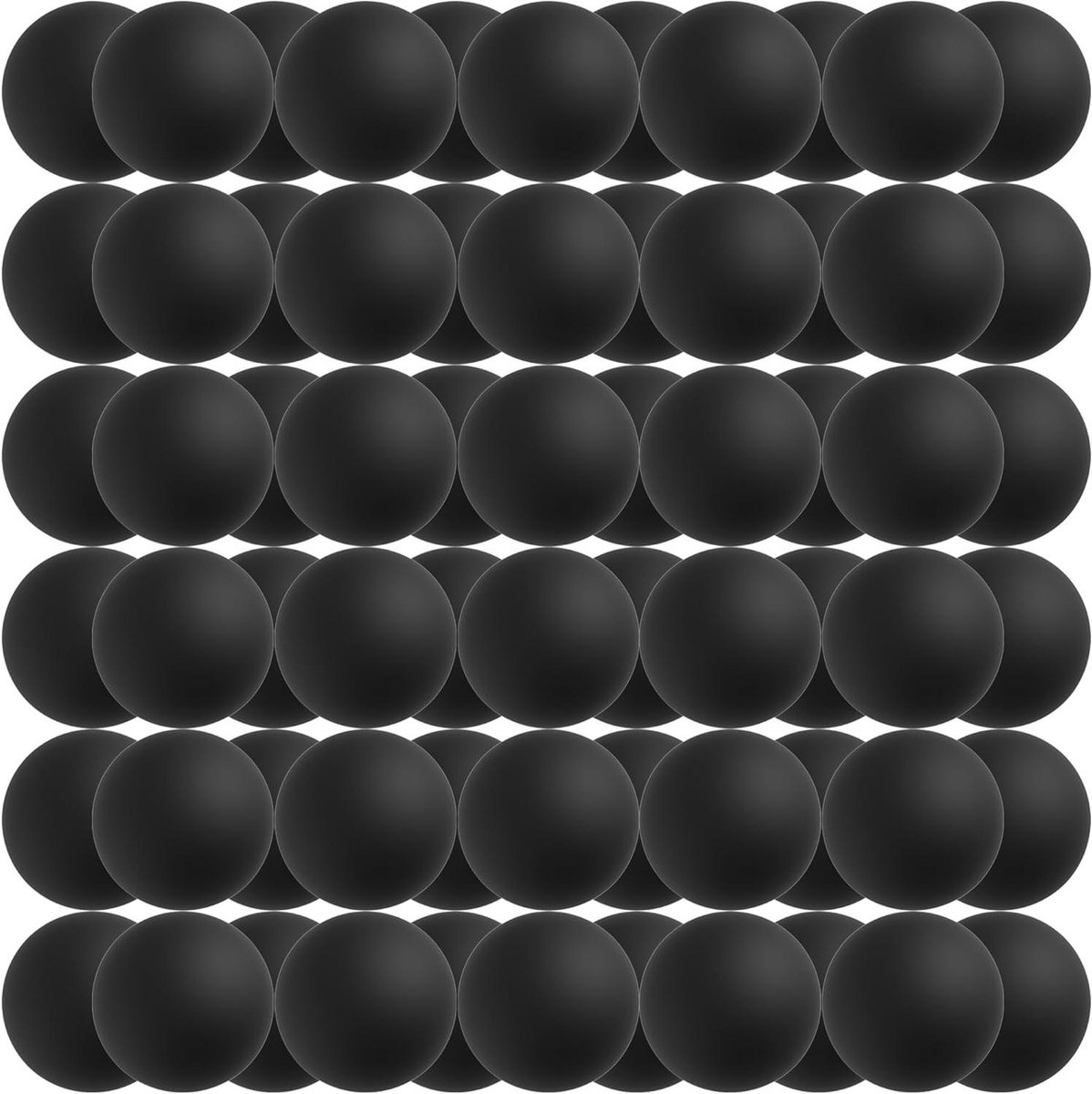 Tafeltennisballen - Plastic ballen - Feest decoratie - Niet-professioneel gebruik - 80 stuks - Gekleurd