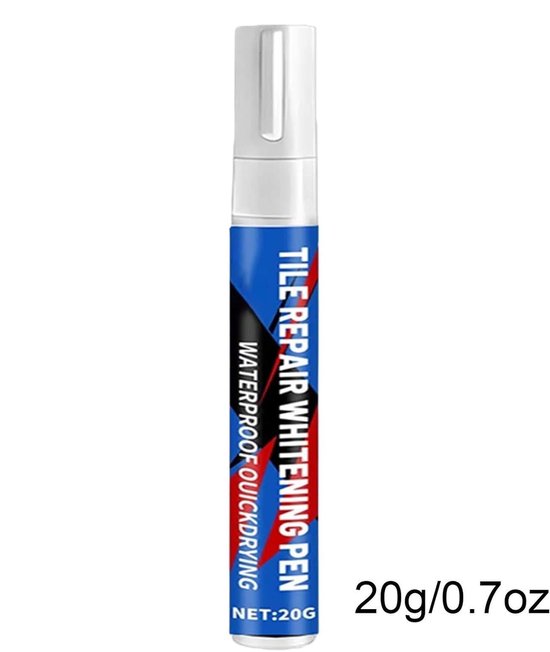 Voegenstift - Tegel Verf - Voegen Opfrissen - Waterdichte Kleurstof - 20 gram - Wit van Voegenstift — afbeelding 2