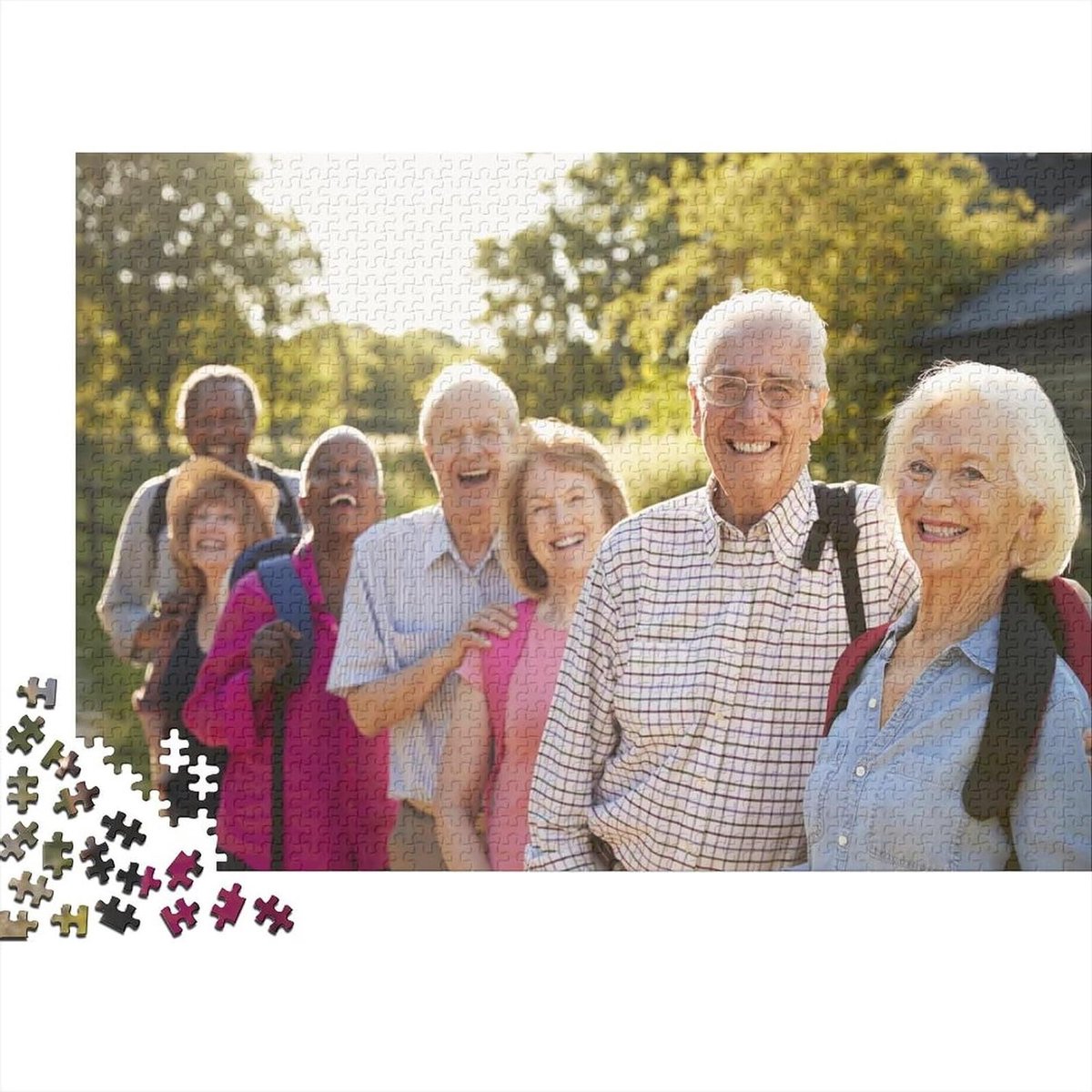 Gepersonaliseerde Puzzel - Foto Legpuzzel - Ontspanning en Creativiteit - Met Eigen Afbeelding - 1000 Stukjes - Multicolor