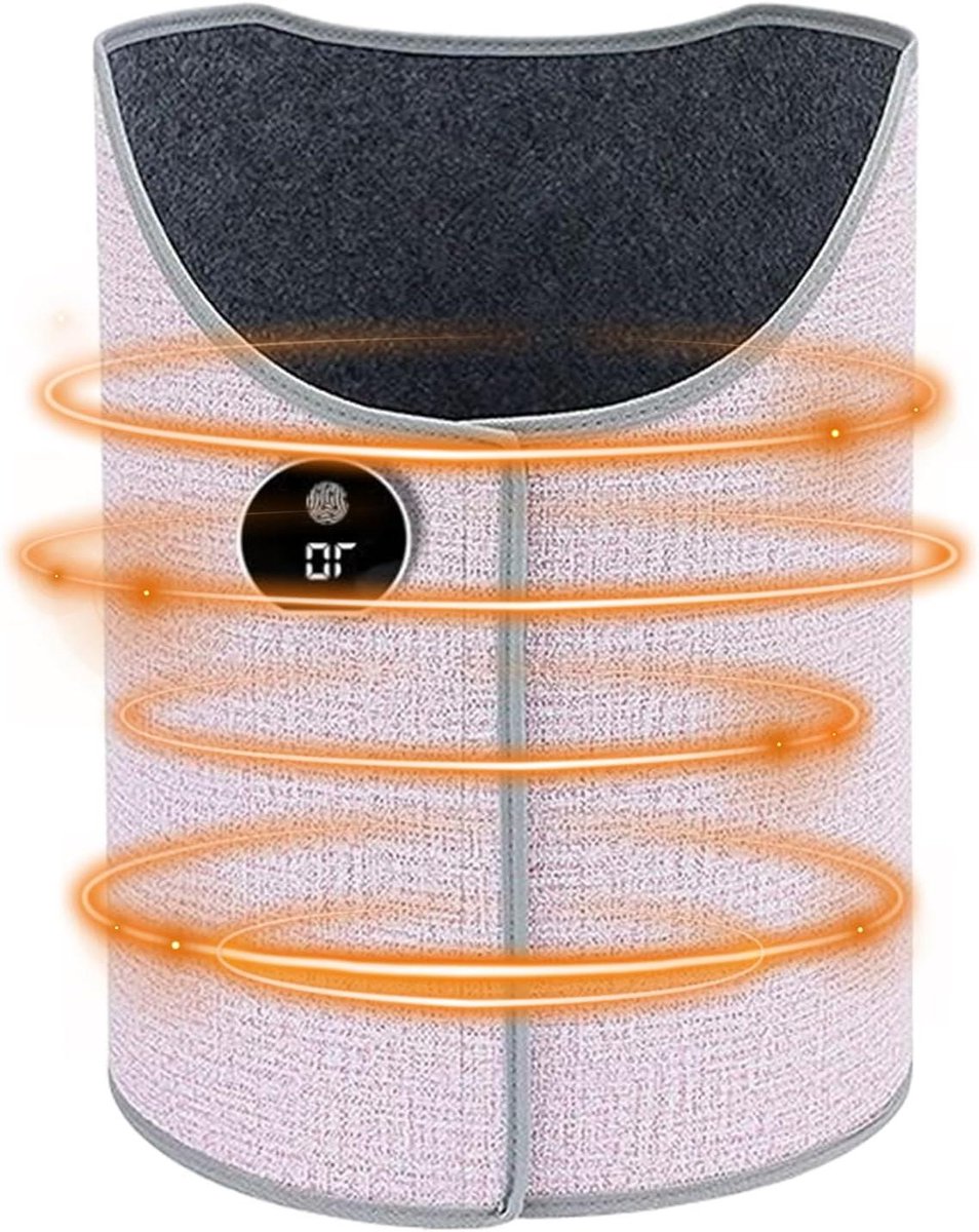Onderbeen Verwarming - Verwarmingswikkel - Comfort Binnen - 5 Warmtestanden - 120 cm - Grijs Blauw