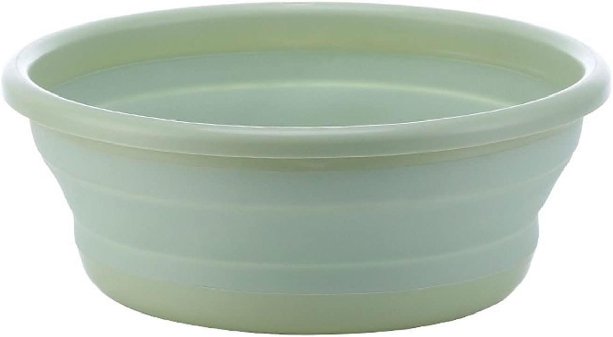 Opvouwbare Afwasbak - Draagbare Kom - Ruimtebesparend Opbergen - Compact Vouwbaar Ontwerp - 3.5cm Na Vouwen - Blauw