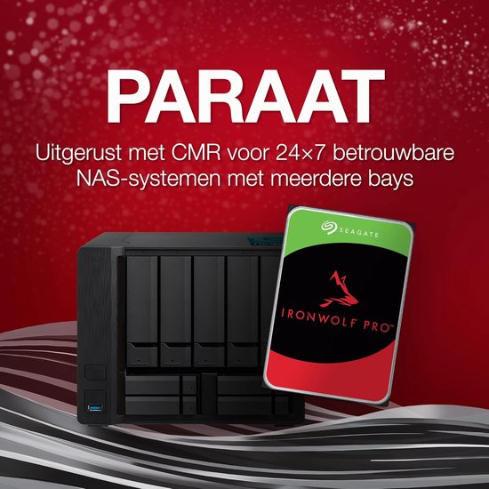 Interne Harde Schijf - Opslag Schijf - Data Opslag - Voor NAS Systemen - 4 TB - Grijs van Interne Harde Schijf — afbeelding 4