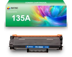 INKFIND 135A (W1350A) tonercartridge compatibel met HP 135A W1350A - 1-pack Zwart