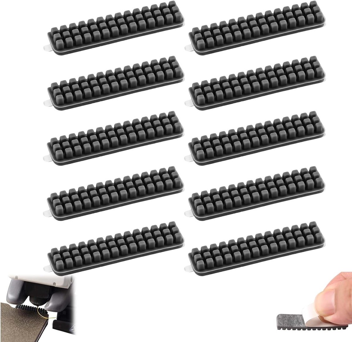 Set van 10 Siliconen Mondborstels voor 3D Printers – Nozzle Reinigingsgereedschap, Hoge Temperatuur Weerstand, Eenvoudige Installatie en Onderhoud