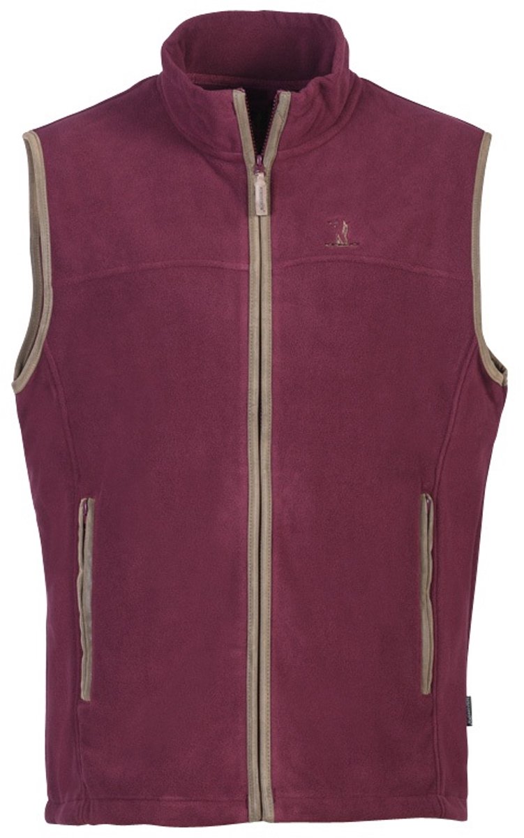 Fleece vest PERCUSSION Scotland Rood