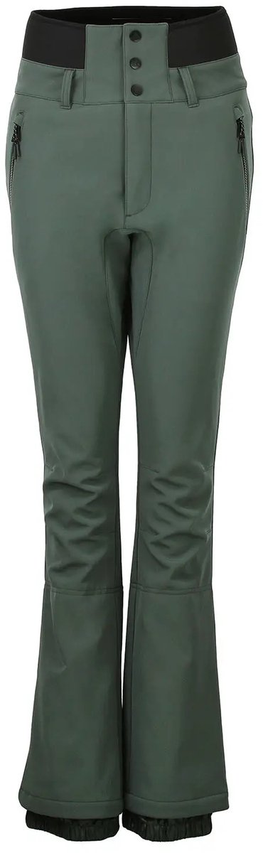 Dames skibroek Peak Mountain Softshell Creme