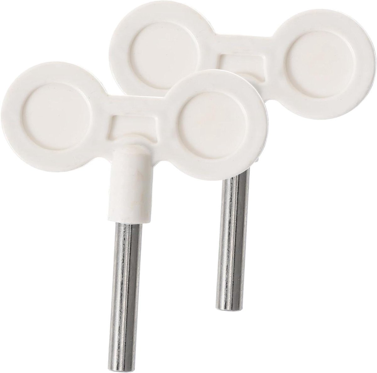 Winding Sleutels Muziekdoos - Opwindsleutel Muziekmechanisme - Muziekdoos Reparatie - Universele Compatibiliteit - 5.5x4.8cm - Wit