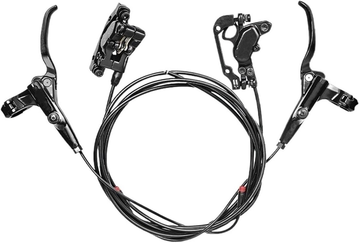 Hydraulische Fietsrem Set - Fiets Remmen Set - Veilig Fietsen - 4 Zuiger Remklauw - 1150mm 1950mm - Niet gespecificeerd
