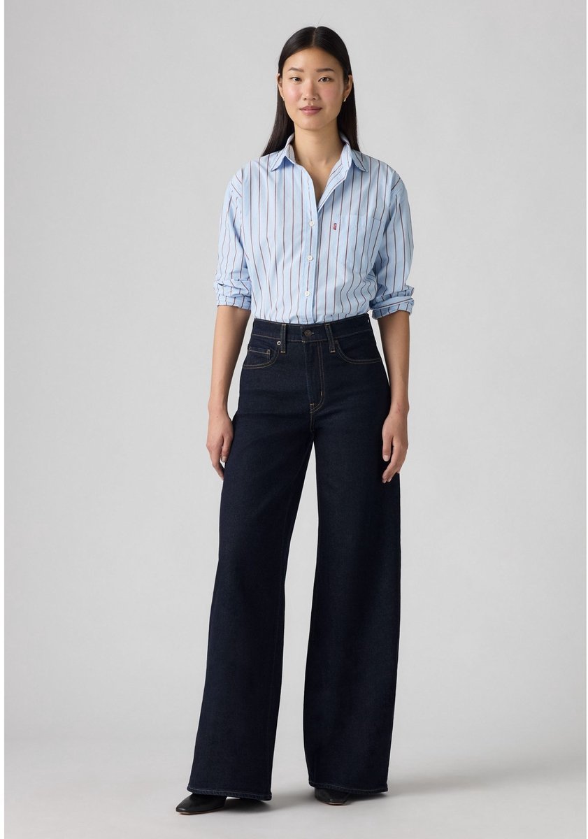 Levi’s Jeans 728 wijde pijpen Blauw