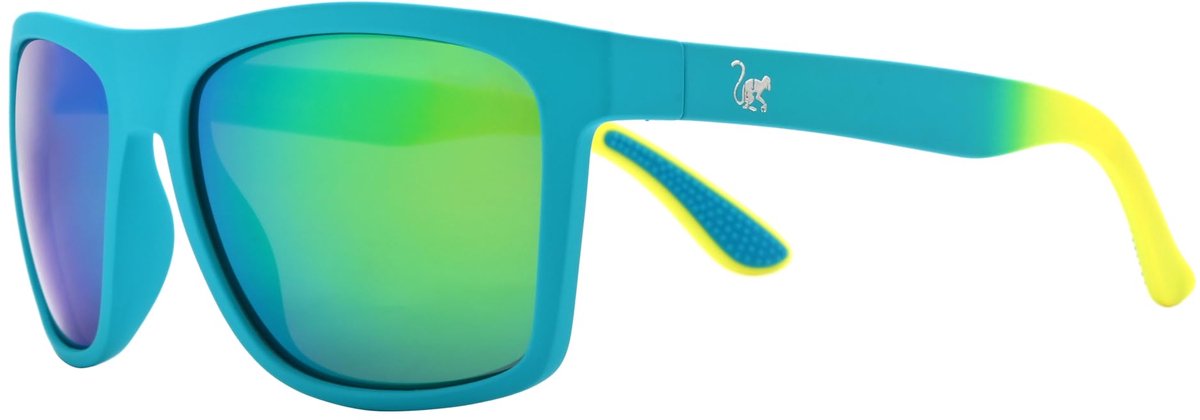 Unisex zonnebril - Floating / Gepolariseerd / UV400 / TPX (Blauw/Geel)