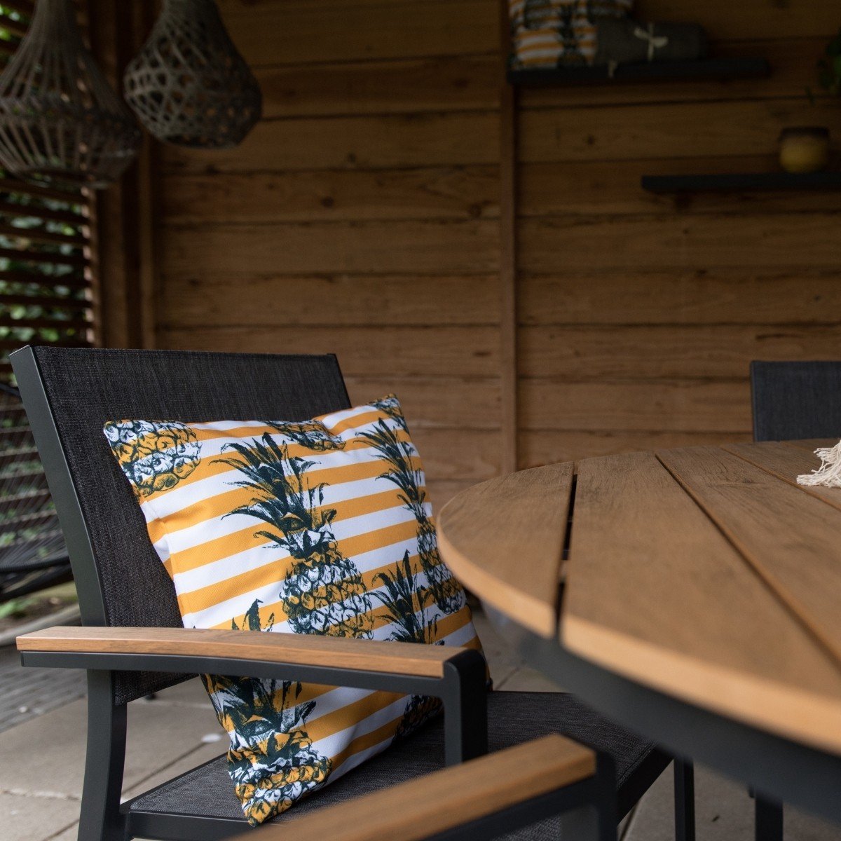 Lesli Living Outdoor Living Tuinstoel Arezzo - Antraciet