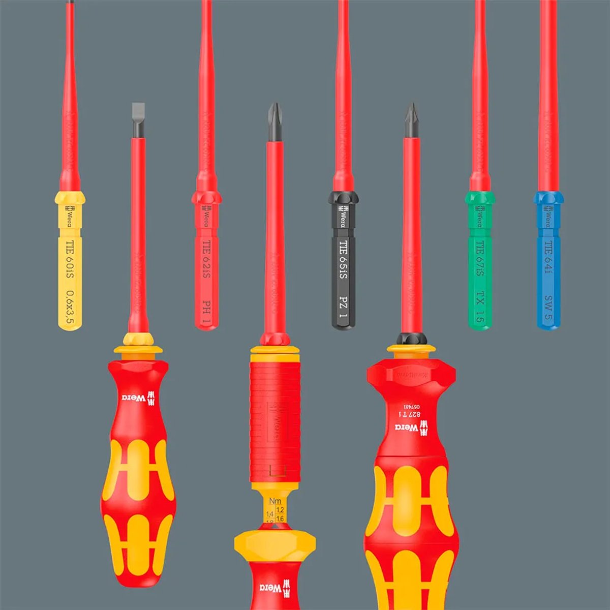 Wera Kraftform Kompakt VDE 17 Universal 1 Tool Finder schroevendraaier thumbnail 3