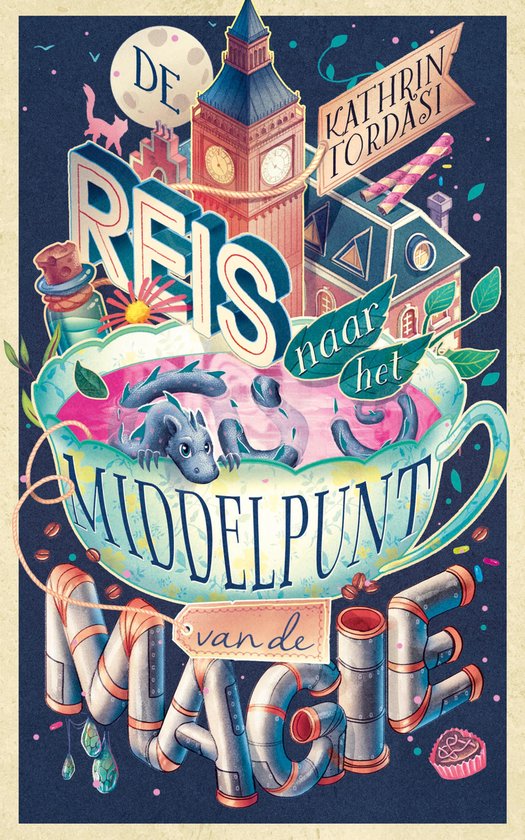 De reis naar het middelpunt van de magie - cover