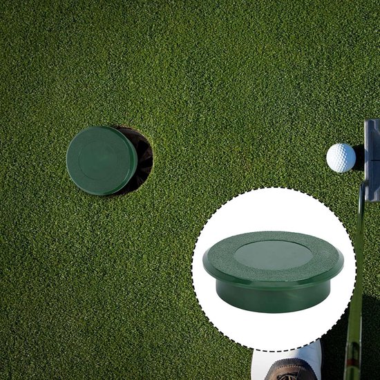 Golf Putting Cup - Oefenbeker Green - Golf Oefenen - Beschermt Green - 11.5 cm Diameter - Groen van GOLF — afbeelding 3