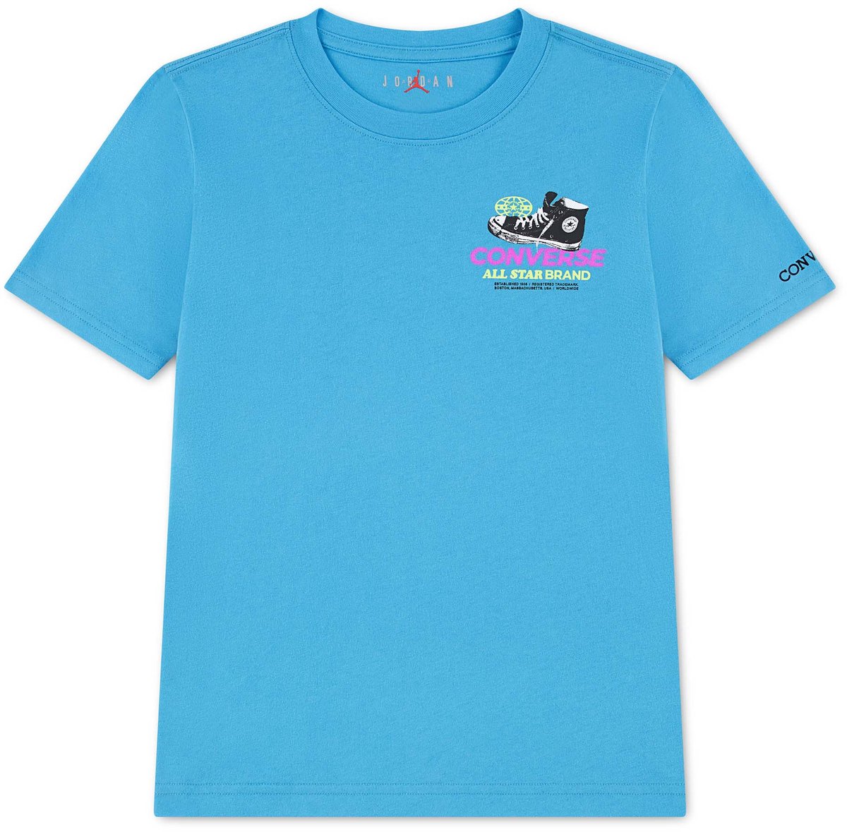 Converse T-Shirt Cnvb Frontback Texture Snkr Te - Fashion Wear - Kinderen