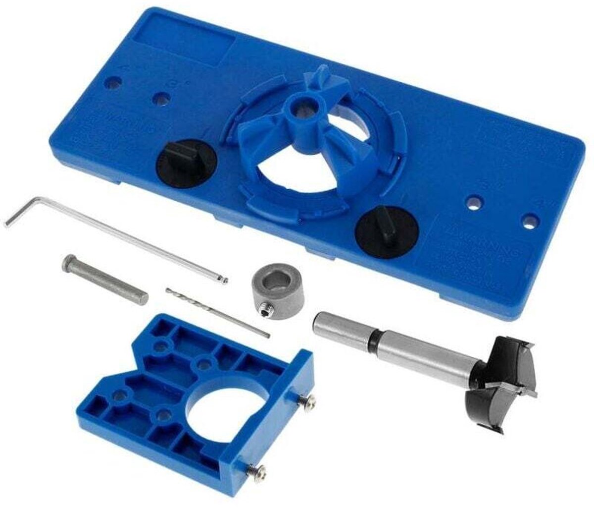 Perçage Charniere Invisible 35 mm en Dispositif Charnière Perçage 35 mm geschikt voor Foret Forstner 35 mm Ondersteuning Butée de Profondeur Clé Hexagonale pour Menuiserie