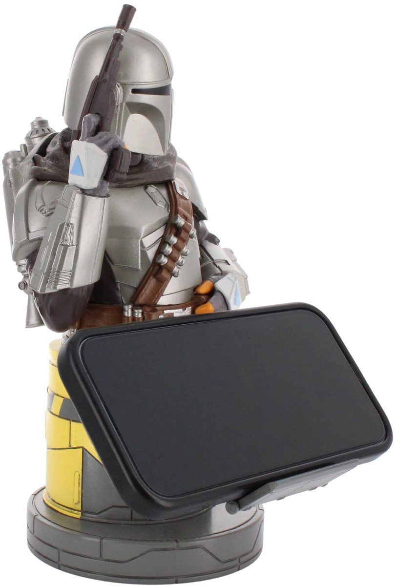 Star Wars - Mandalorian bounty hunter - figurine standaard voor telefoon | controller | oplaadcase (Cable Guys R.E.S.T.) — afbeelding 7