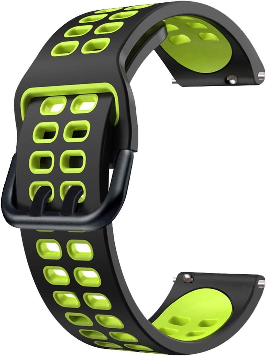 Horlogeband - Polsband - Sporten - Verstelbare Pasvorm - 22mm - Agate