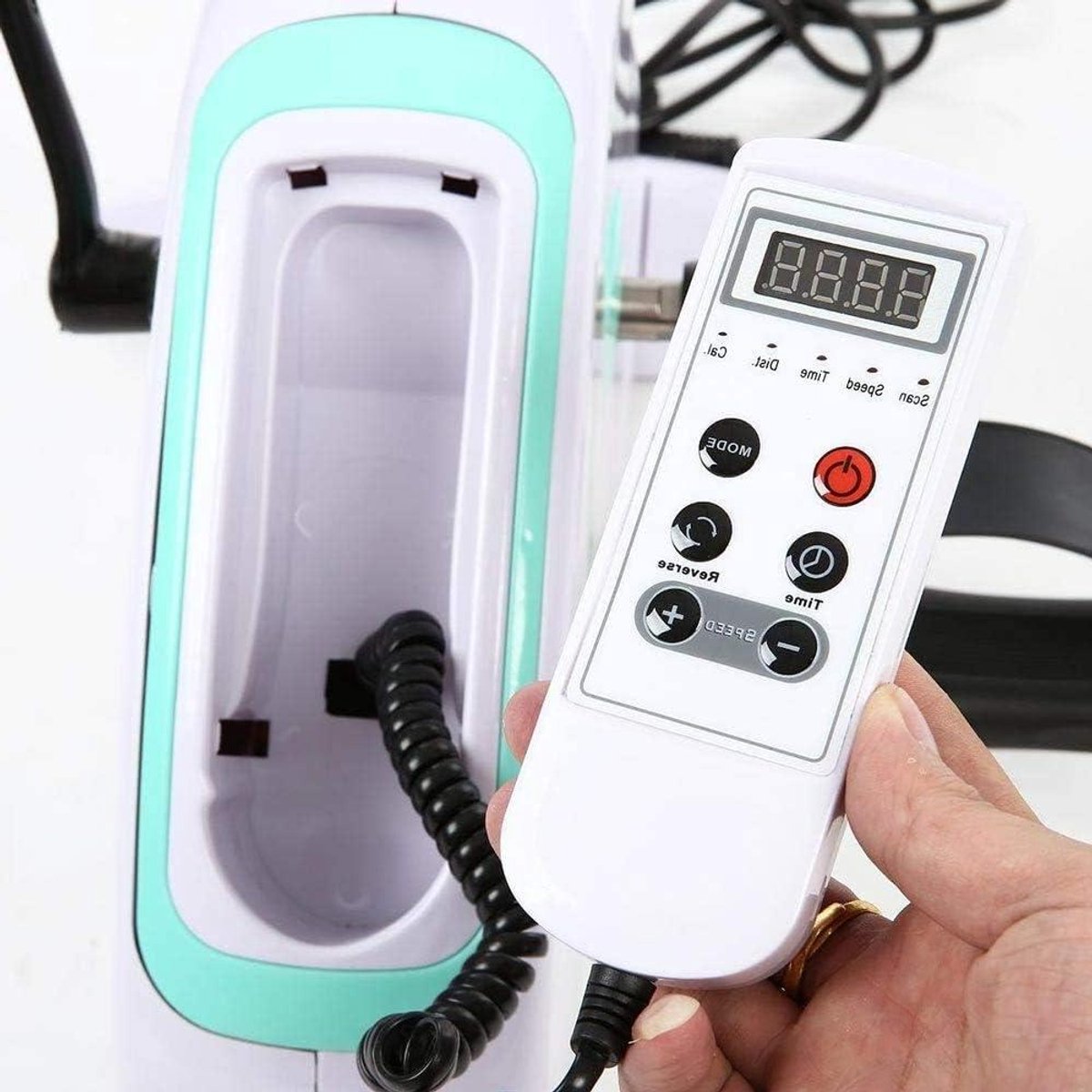 Gemotoriseerde Pedaaltrainer - Mini Hometrainer - Been en Arm Training - Stil & Compact Design