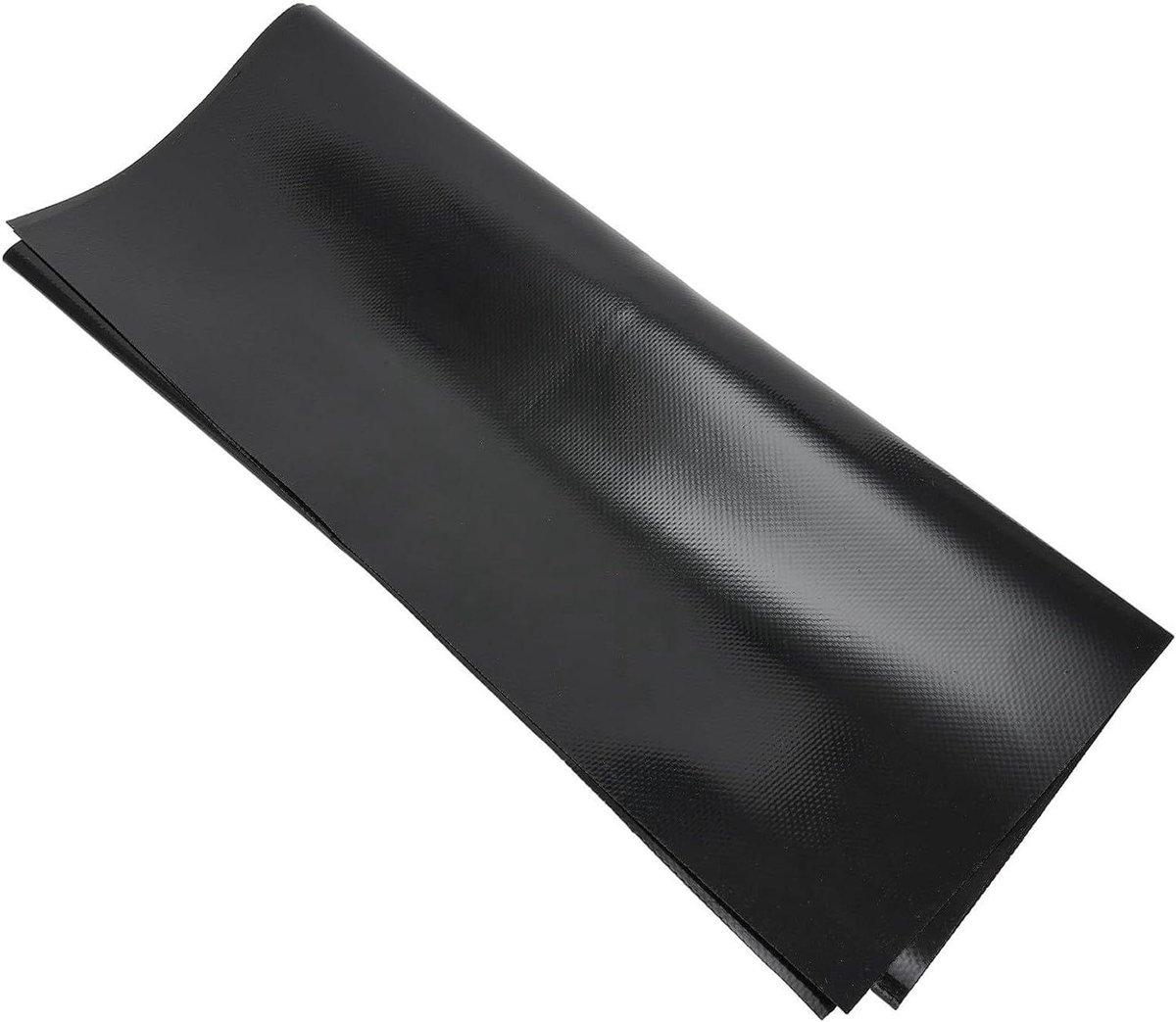 Kookplaatmat - Fornuisbeschermer - Kookplaat Beschermen - Antislip Wasbaar - 54 x 90 cm - Zwart