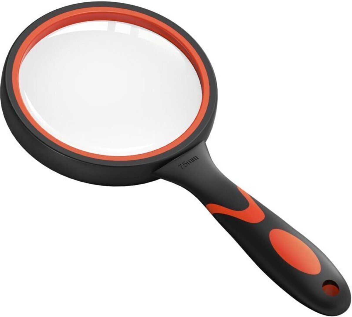 Vergrootglas met 10x vergroting - Geschikt voor wetenschappelijke boeken, kranten, insectenobservatie, hobby's en veldonderzoek - Uitstekende kwaliteit - Antislip - Geschikt voor kinderen en ouderen.