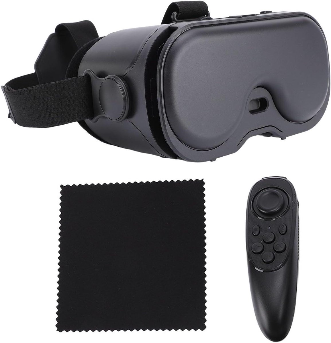 VR Headset - Virtual Reality Bril - Films Kijken - Anti-blauwlicht lenzen - 5-7 inch schermen - Zwart