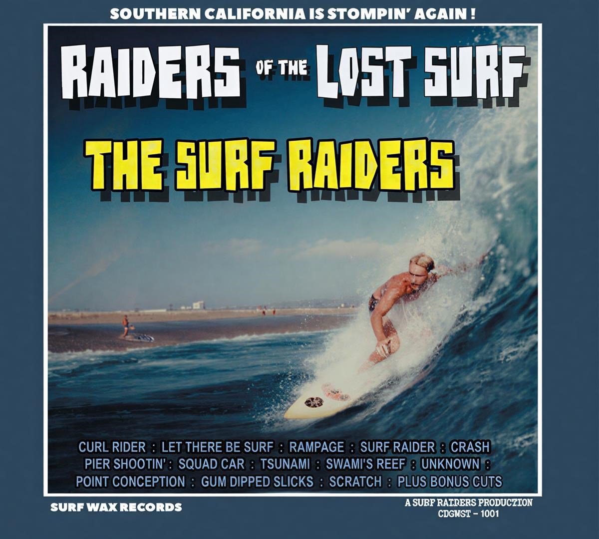 The Surf Raiders - Raiders Of The Lost Surf (CD)