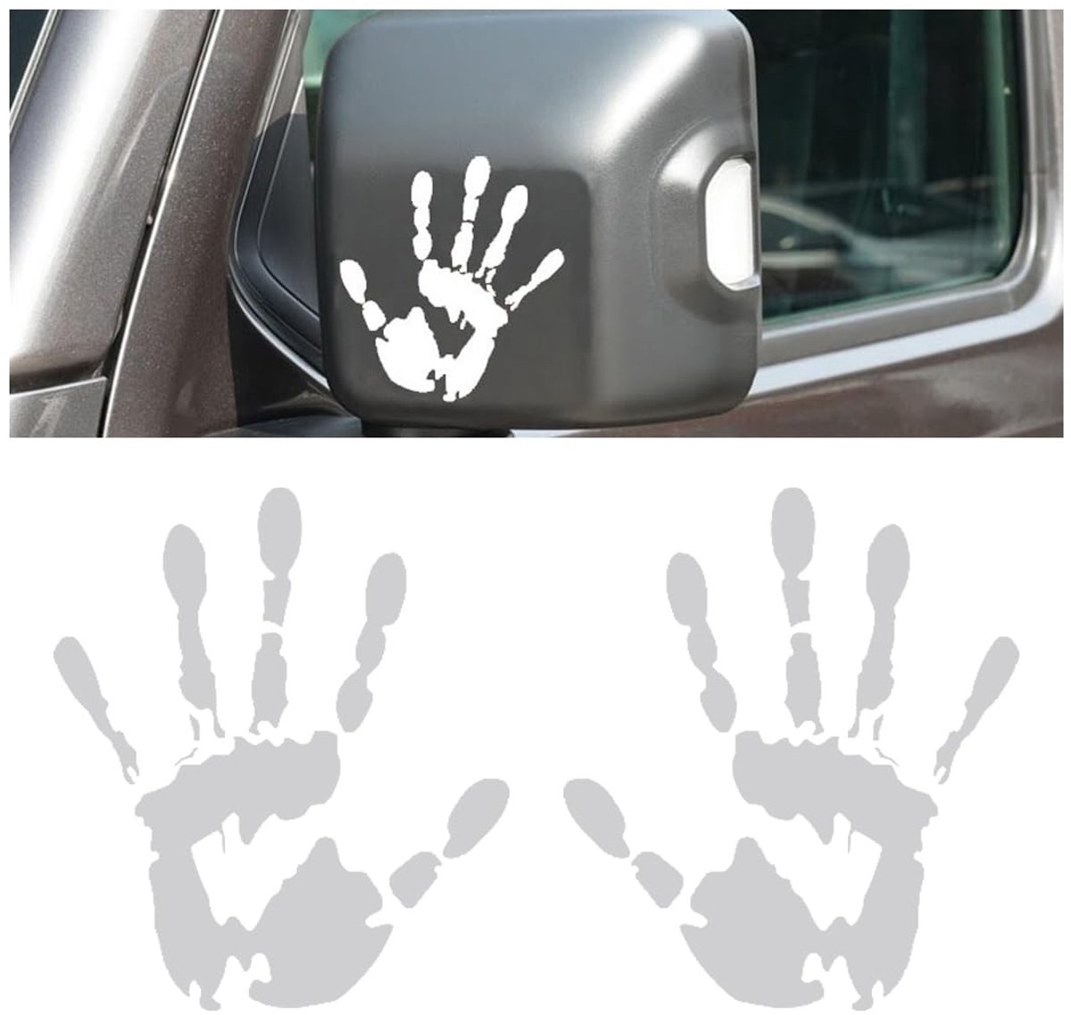 Dailygoods- Autosticker Gepersonaliseerd - Reflecterende Sticker - Bloeddruk - Auto Decoratie - Kunststof - 13 x 15 cm - Waterdicht - Autodecoratie