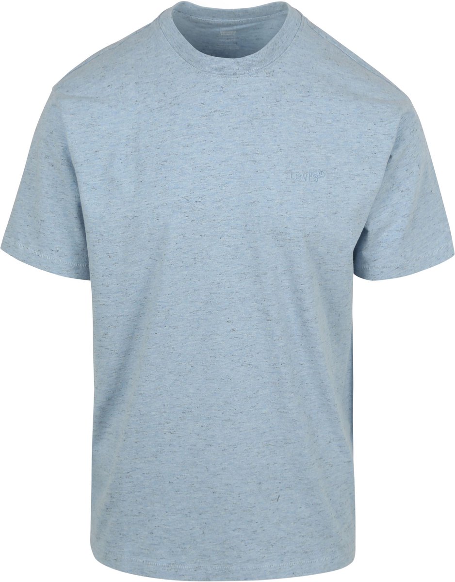 Levi’s T-Shirt Space Dye – Heren Casual T-shirts Blauw