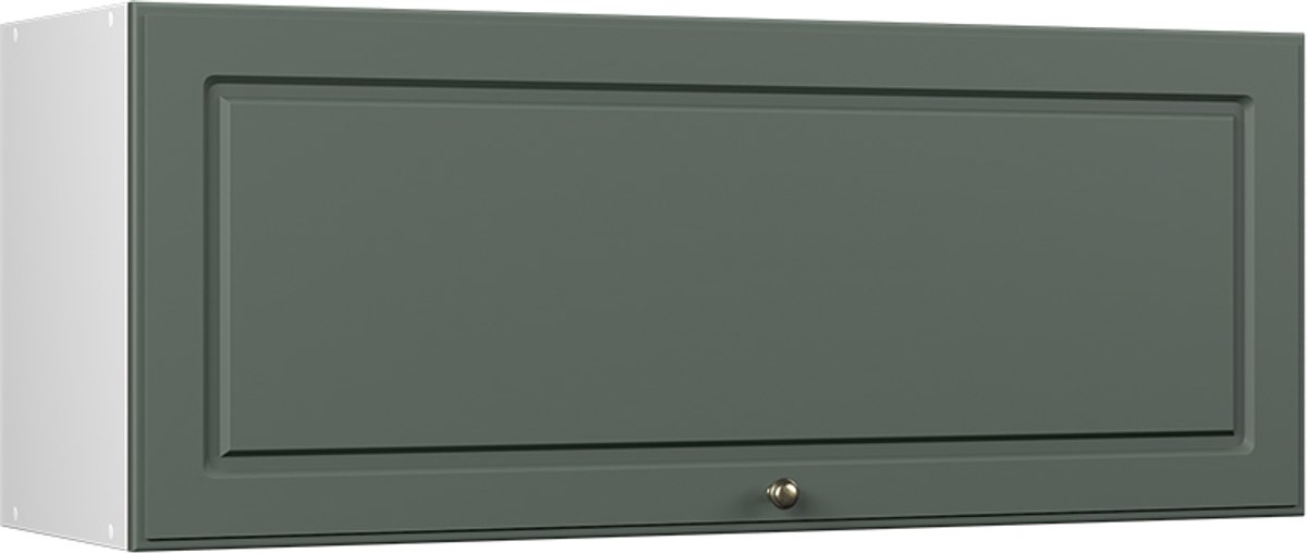 Vicco Hangkast Fame-Line, Groen-Goud Landhuis/Wit, 100 cm Groen-Goud landelijk/Wit