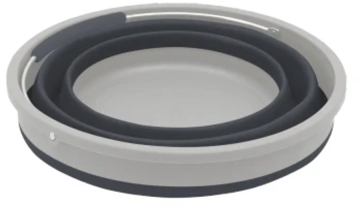 Outwell - Emmer - met - deksel - inklapbaar - 7,5 - L - donkermarineblauw