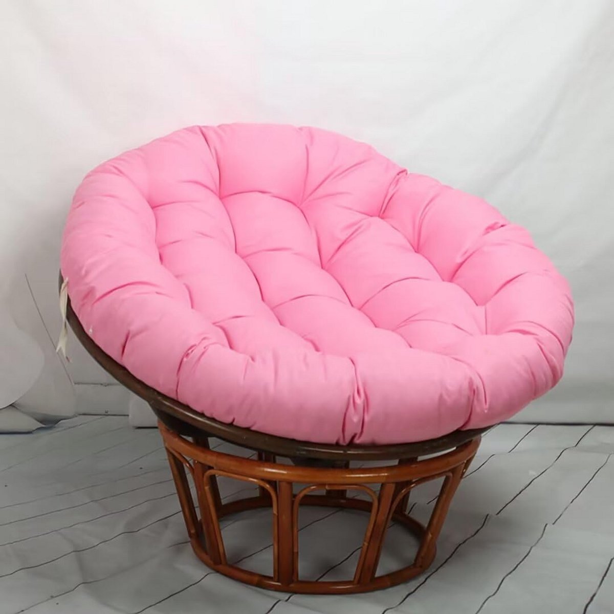Rond Stoelkussen - Dikke Zitonderlegger - Comfortabel Zitten - Hoogwaardige Stof - 50 x 50