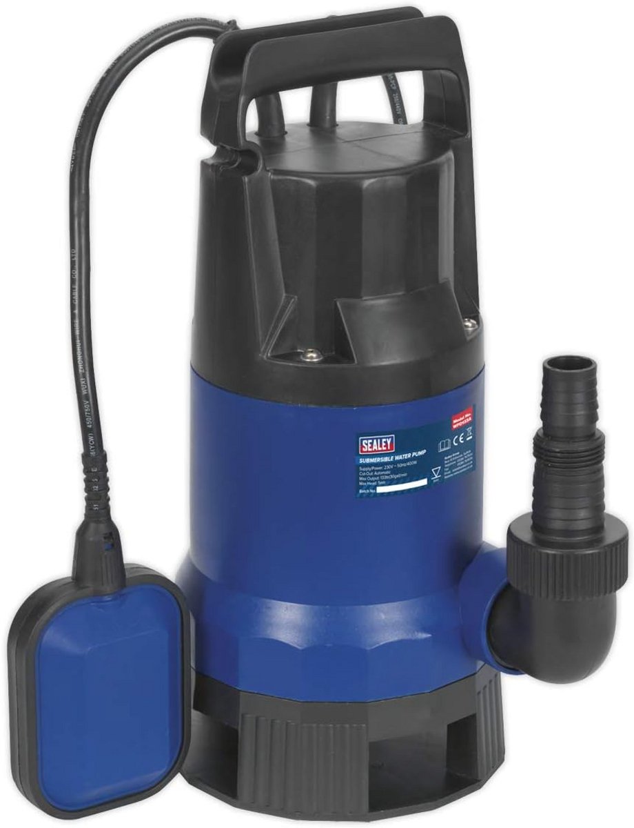 Dompelpomp Vuil Water - Automatische Pomp - Water Afvoeren - Corrosiebestendig - 133ltr/min - Zwart