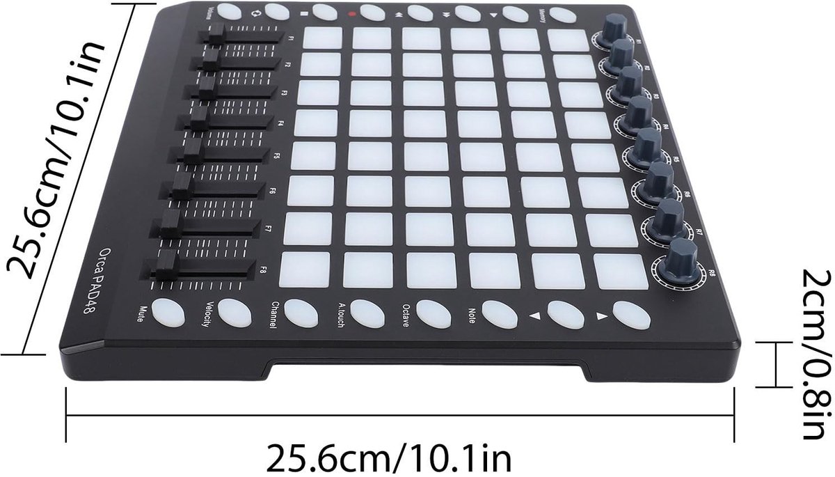 Dailygoods - Draagbare MIDI-controller voor Muziekproductie