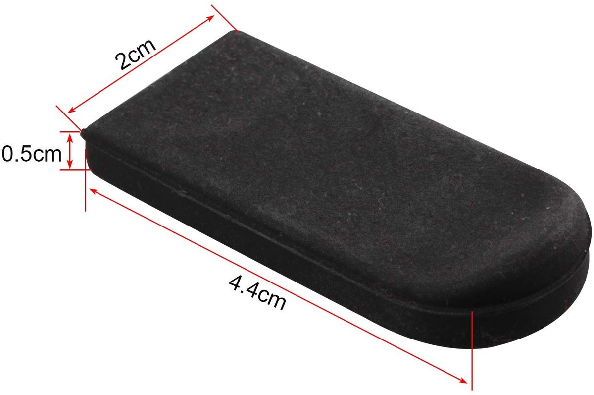 Dailygoods- Duimrust Antislip - 2 Stuks - Zacht Gelkussen - Rubber - Geschikt voor Alto/Tenor/Sopraan Saxofoon - Duurzaam - Saxofoonaccessoire