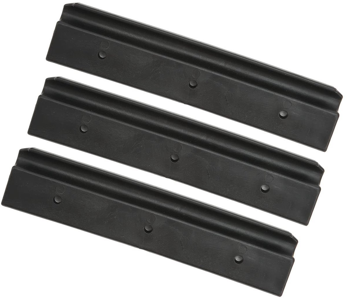 Dailygoods- Bootclip Set van 3 - Marine Beugel - Vervanging Haak - Opblaasbare Boot - Rib/Dinghy/Kajak - Zwart - Bootaccessoire