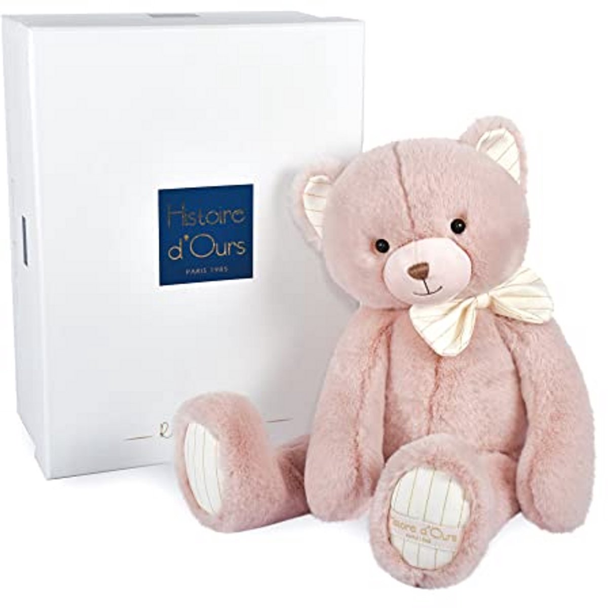 Pluche beer - Knuffelbeer Zacht - Decoratie en Knuffelen - Chique Stijl - 40 cm - Roze
