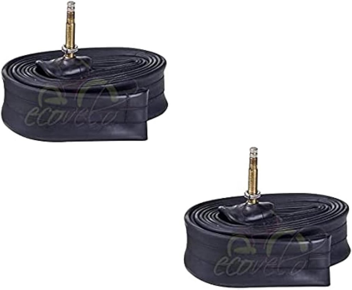Binnenbanden Fiets - Reserve Slangen - Fietsen Onderhouden - Butyl Rubber - 26 Inch 2 Stuks - Zwart