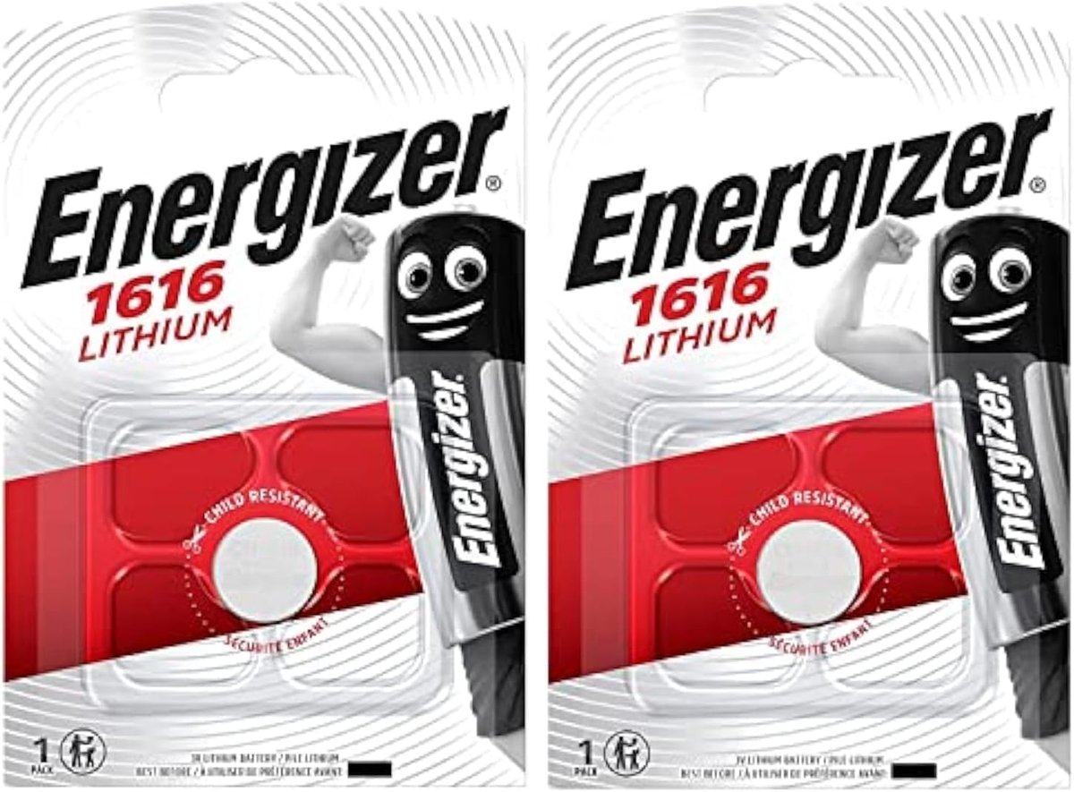Lithium Knoopcel Batterij - Kleine Batterijen - Apparaten Voeden - Hoge Energie Dichtheid - 2 Stuks - Zilver