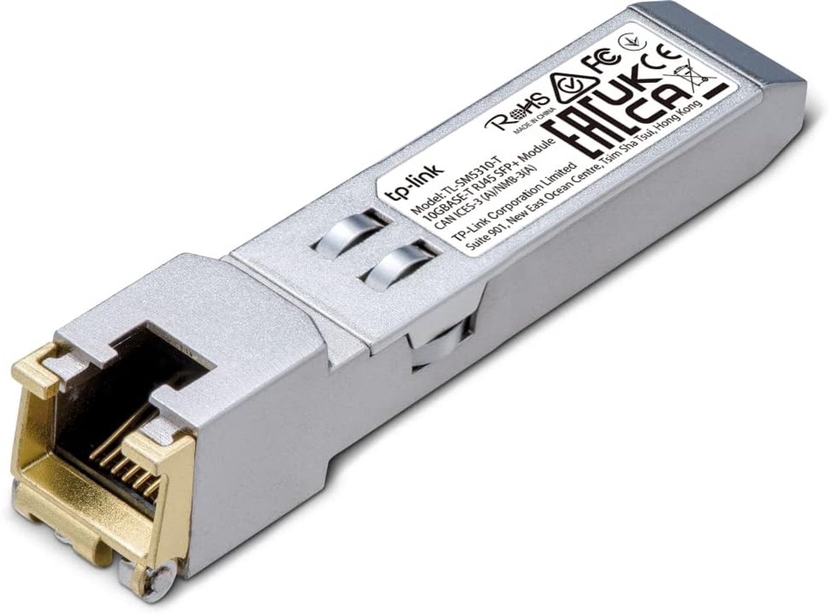 Netwerk Module - SFP+ Transceiver - Snelle Dataoverdracht - Hot-pluggable - 10 Gbps - Zilver