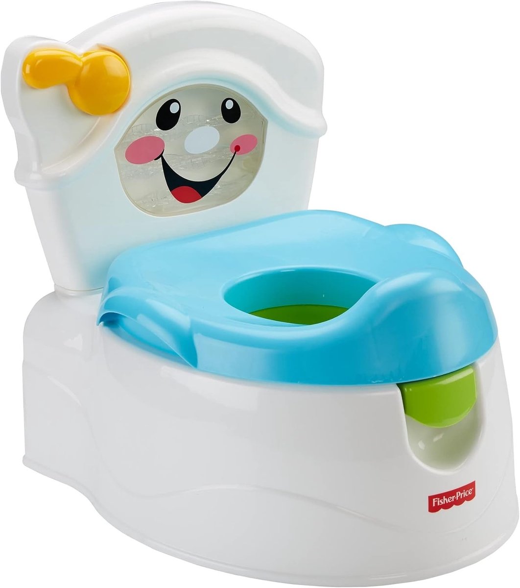 Potje voor baby - Zindelijkheidstraining potje - Leren spoelen - Muziek en licht - 1 stuk - Leer-spoel
