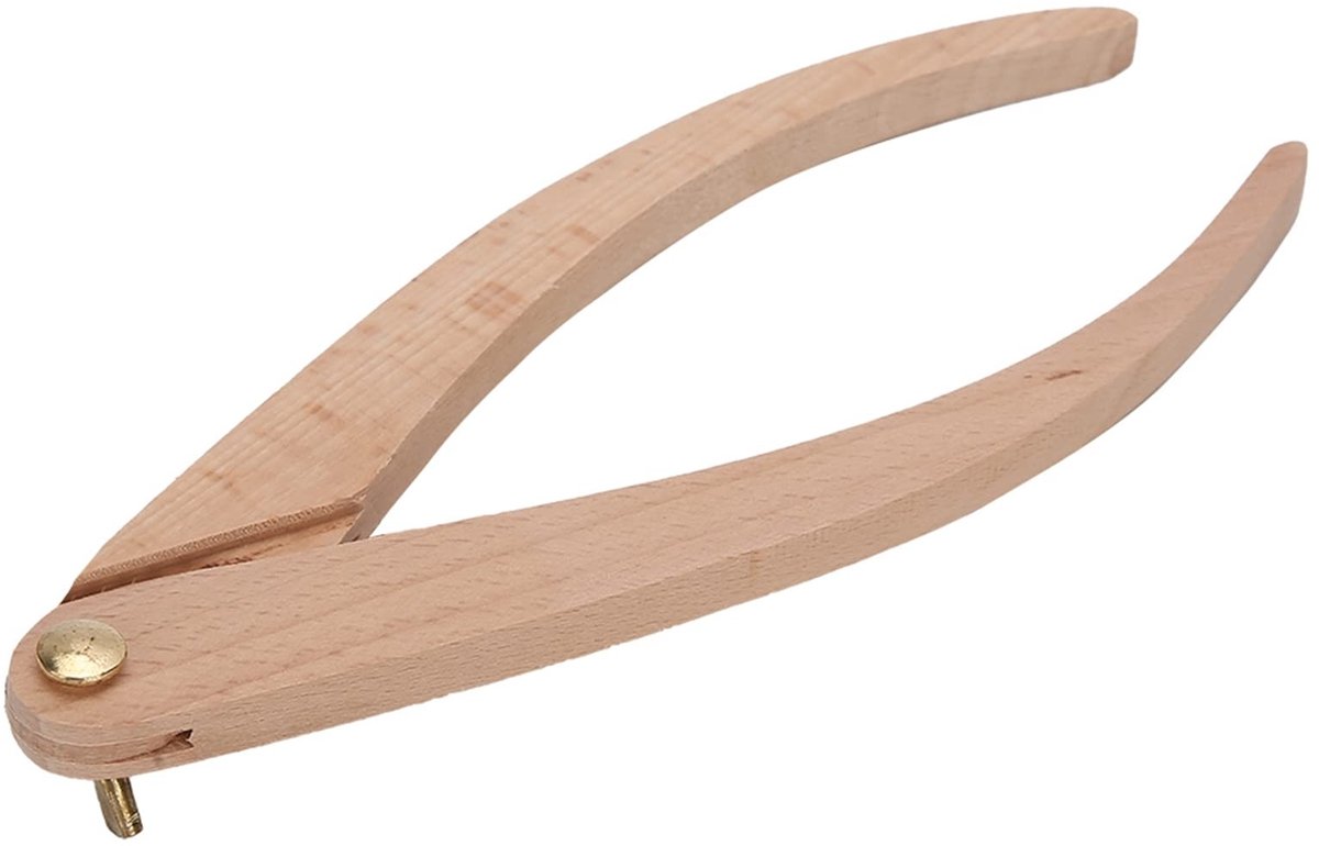 Dailygoods- Meetinstrument Houten Caliper - 20 cm - Duurzaam - Precisie - Voor Keramiek - Eenvoudig in Gebruik - Hoge Kwaliteit