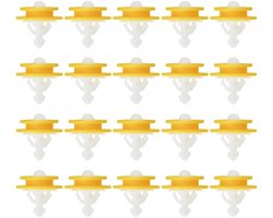 Allecto - Fender Lining Fastener Clips - 20 Stuks voor Volvo C30 V60